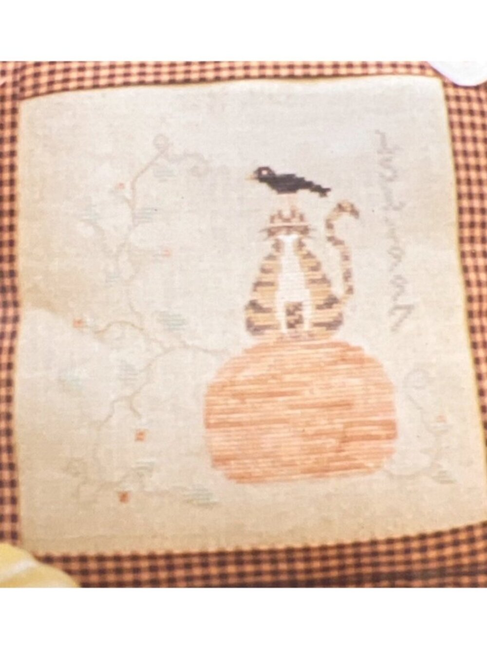 Pumpkin Pals Cross Stitch Pattern By Chessie & Me With Fabric & Instructions